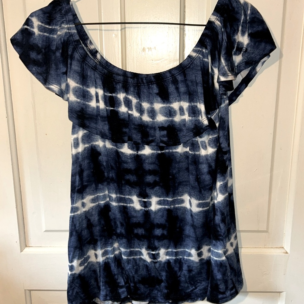 Cloud Chaser Off Shoulder Tee